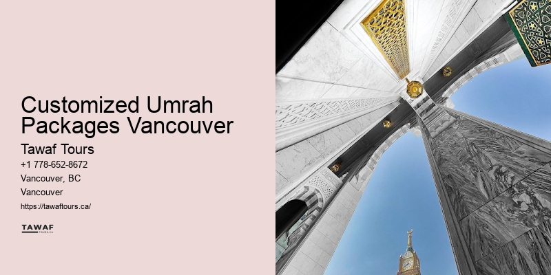 Customized Umrah Packages Vancouver Deluxe Umrah Packages