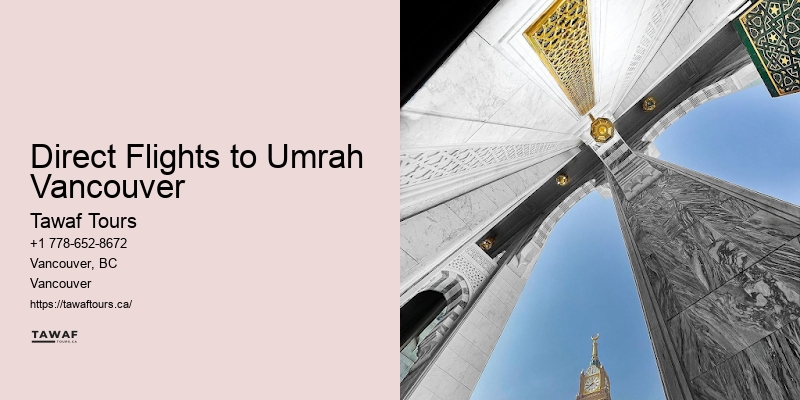Discount Umrah Packages Direct Flights to Umrah Vancouver