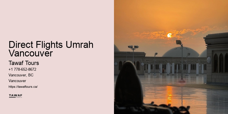 Direct Flights Umrah Vancouver