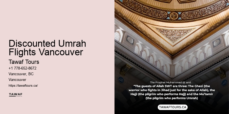 Best Umrah Deals 2024 Discounted Umrah Flights Vancouver