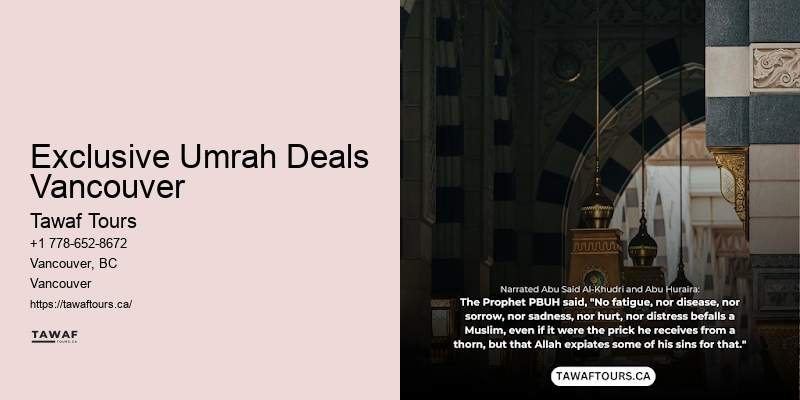 Umrah Travel Promotions Exclusive Umrah Deals Vancouver
