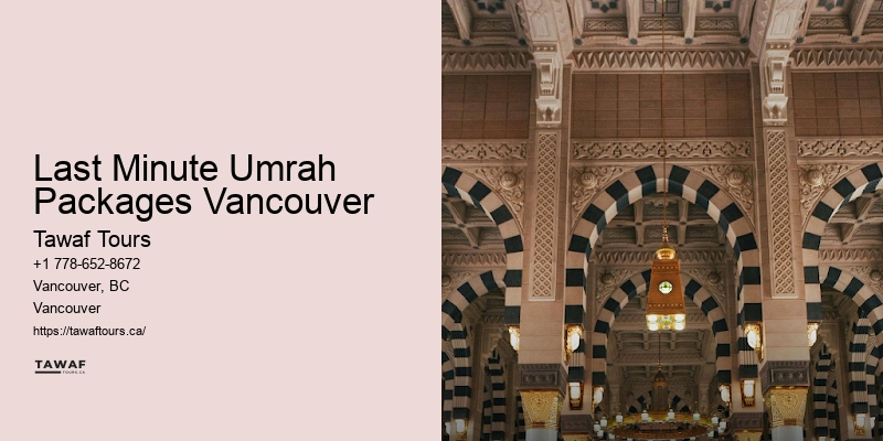 Discounted Umrah Packages Last Minute Umrah Packages Vancouver
