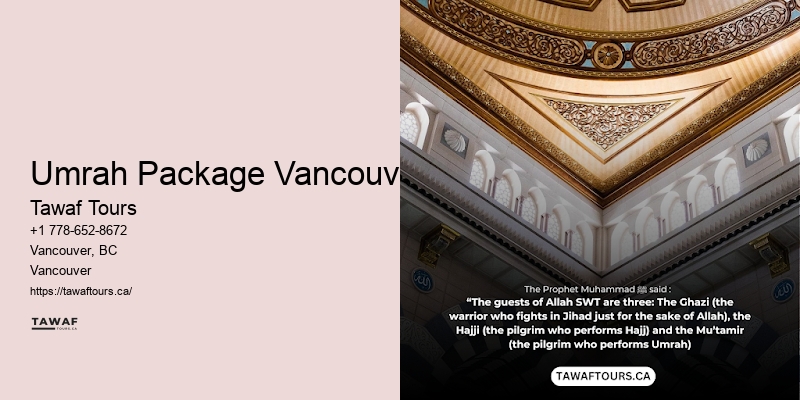 Umrah Package Vancouver Umrah Family-Friendly Packages