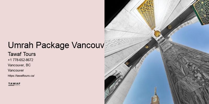 Umrah Package Vancouver Umrah Package Booking