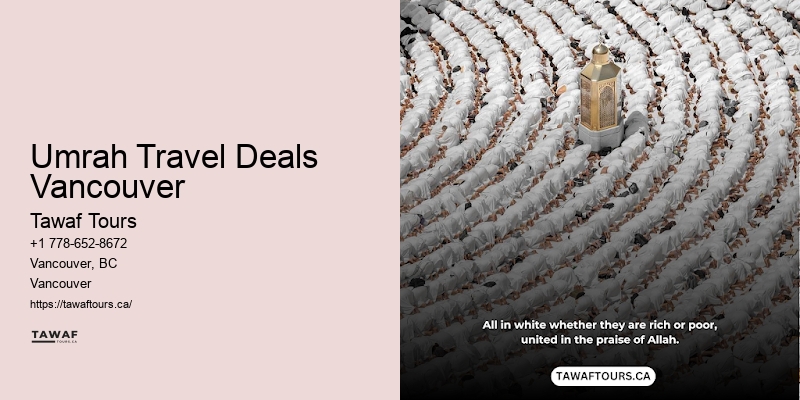 Umrah Travel Deals Vancouver Umrah Package Comparison