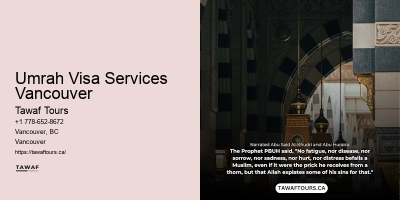 Umrah Visa Services Vancouver Umrah Package Providers