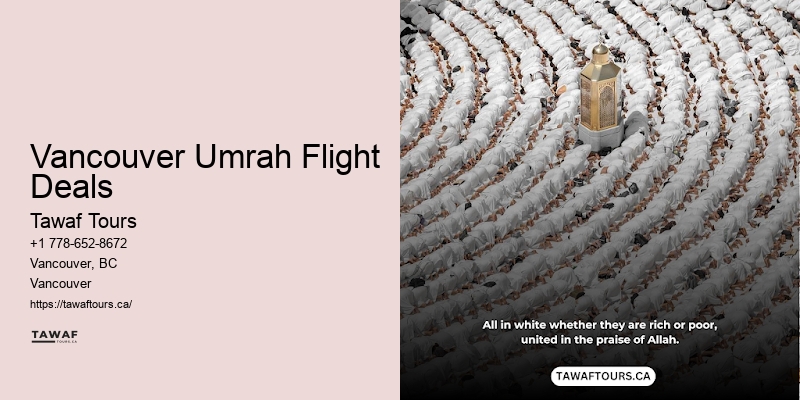 Cheap Flights to Umrah Vancouver Umrah Flight Deals