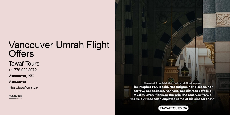 Umrah Package Planning Vancouver Umrah Flight Offers