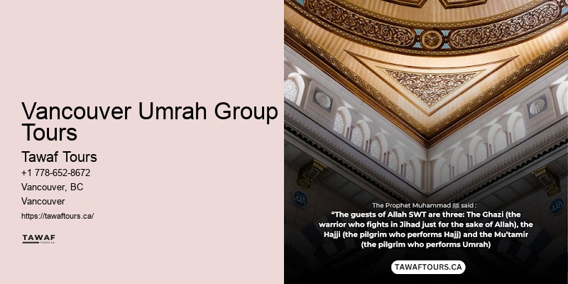 Vancouver Umrah Group Tours Umrah Travel Planners