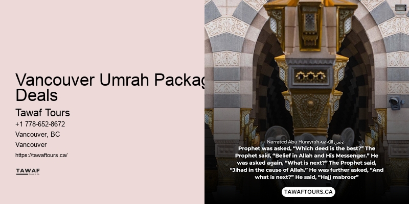 Vancouver Umrah Package Deals Umrah Travel Agency
