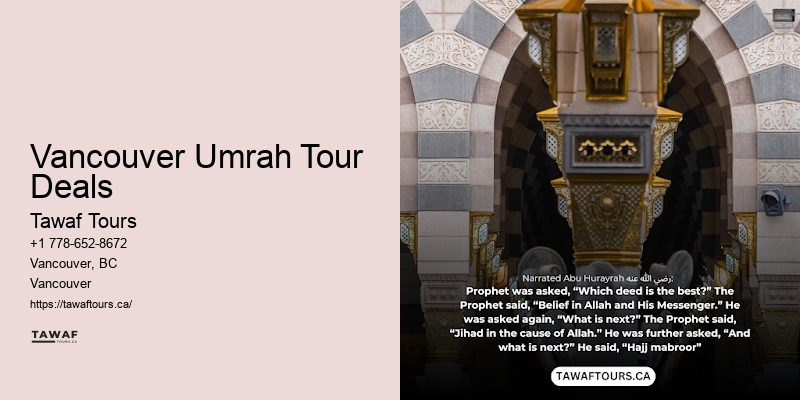 Family Pilgrimage Packages Vancouver Umrah Tour Deals