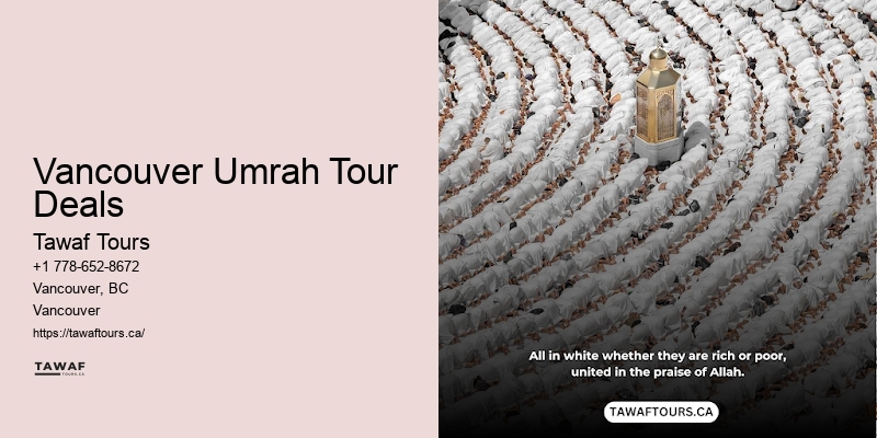 Vancouver Umrah Tour Deals Umrah 2-Weeks Packages